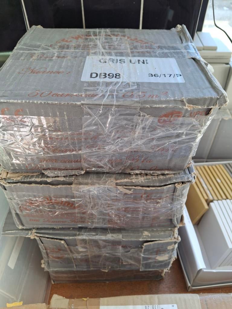 Winckelmans tegels Gris Uni 2 m2, Ophalen, Nieuw, Minder dan 20 cm, Minder dan 5 m²