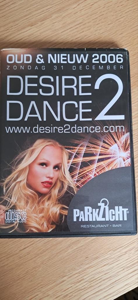 CD's Desire 2 Dance Parkzicht Oud & Nieuw 2006, Cd's en Dvd's, Ophalen of Verzenden, Zo goed als nieuw