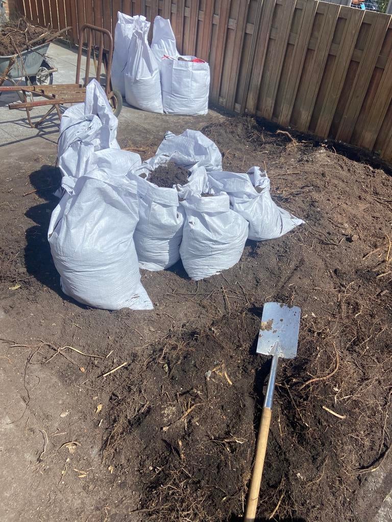 Gratis tuinaarde, Ophalen, Tuinaarde