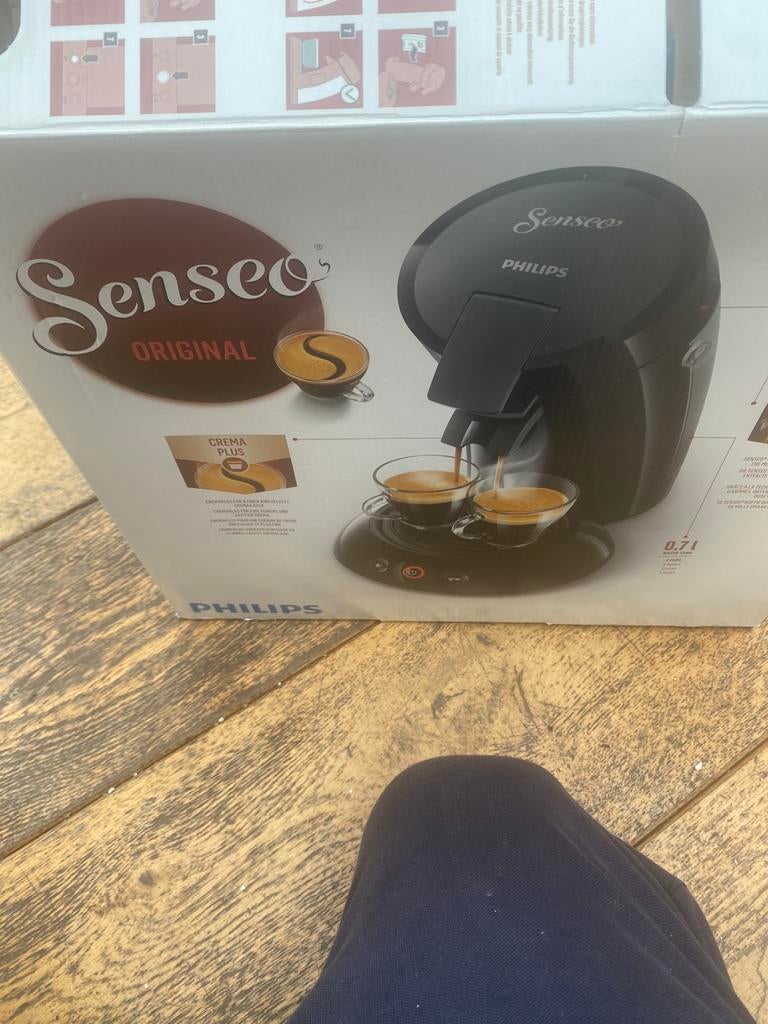 KOFFIEZETAPPARATEN SENSO BIEDEN, Ophalen of Verzenden, Zo goed als nieuw, Koffiemachine