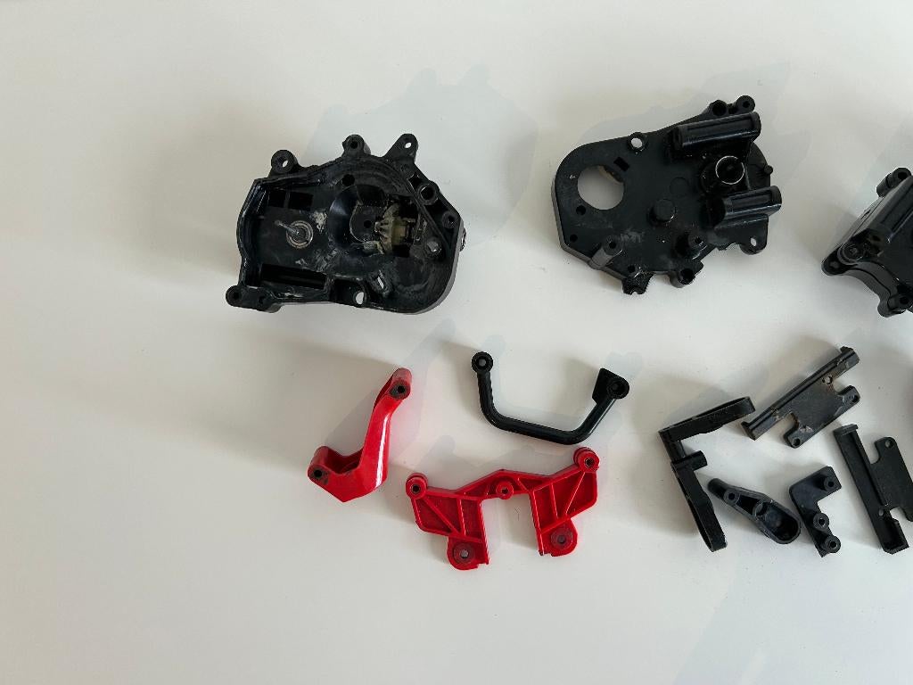 Vintage Tamiya onderdelen restant 1/10 rc auto, Ophalen of Verzenden, Gebruikt, Onderdeel