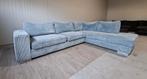 Mooie Ribstof Hoekbank!, Huis en Inrichting, Banken | Bankstellen, Ophalen, Zo goed als nieuw, Hoekbank