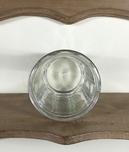 Antieke Franse confiture pot jampot kristalglas, Ophalen of Verzenden