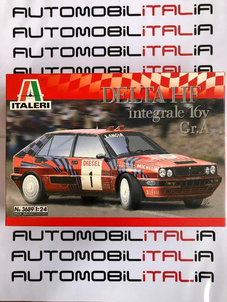 LANCIA DELTA HF INTEGRALE 16V gr. A kit Italeri 1:24., Hobby en Vrije tijd, Modelbouw | Auto's en Voertuigen, Nieuw, Auto, Groter dan 1:32