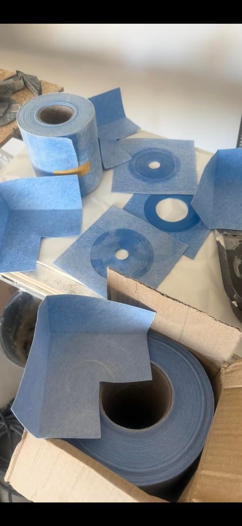 Partij afdichtingsband lijmband, Ophalen of Verzenden, Zo goed als nieuw, Minder dan 5 m², Folie