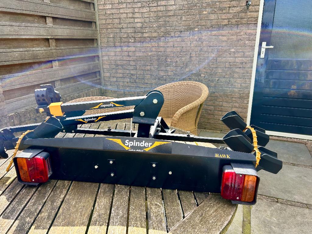 fietsendrager, Ophalen, Gebruikt, 2 fietsen, Trekhaakdrager