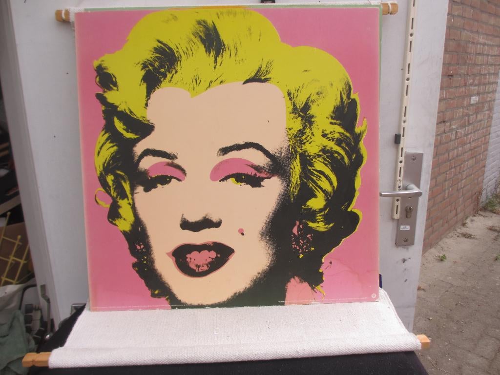 ANDY WARHOL Foundation MARILYN MONROE 1993 Art Print Poster, Ophalen of Verzenden, A1 t/m A3, Vierkant, Film en Tv