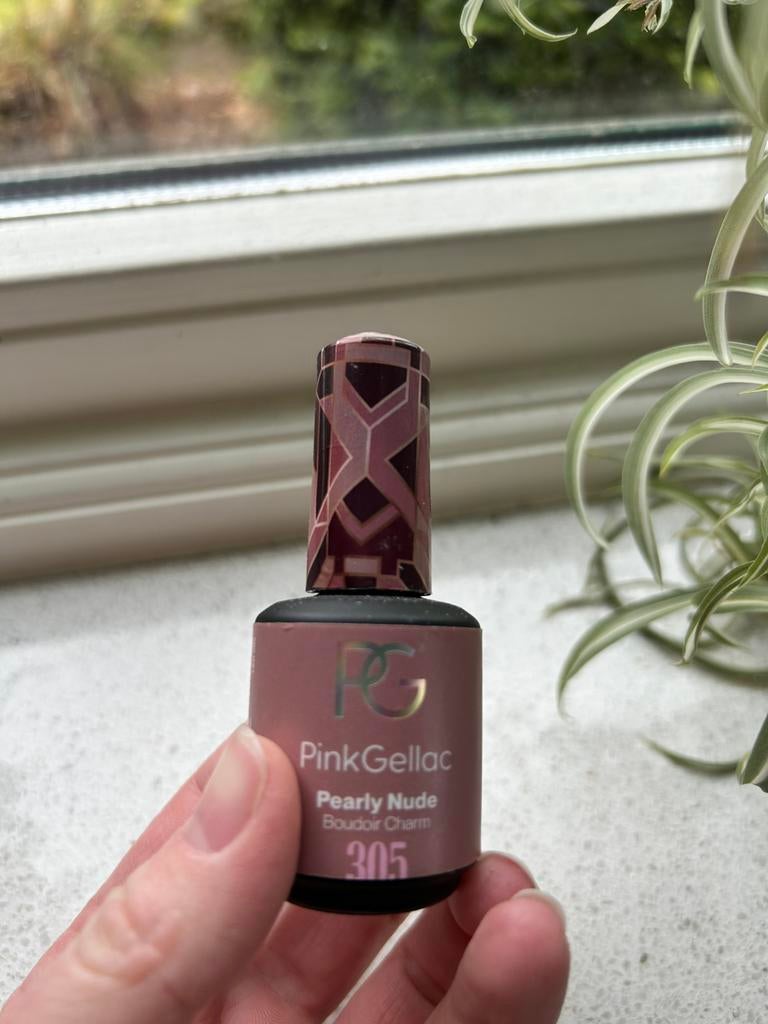Pink Gellac 305 60gr, Ophalen of Verzenden, Zo goed als nieuw, Handen en Nagels