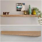 Wandplank zwevend eikenhout decoratief schap 80cm #193, Houtatelier M.Y., Info@myhoutatelier.nl, Nieuw, Ophalen of Verzenden