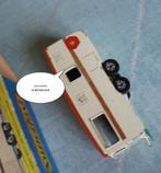 Matchbox Superfast no.57 Trailer Caravan + org.doosje, Hobby en Vrije tijd, Modelauto's | 1:87, Ophalen, Zo goed als nieuw, Auto