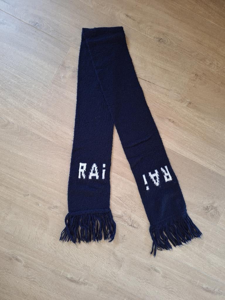 donkerblauwe sjaal RAI jaren 70-80, Ophalen of Verzenden, Gebruikt, Gebruiksvoorwerp