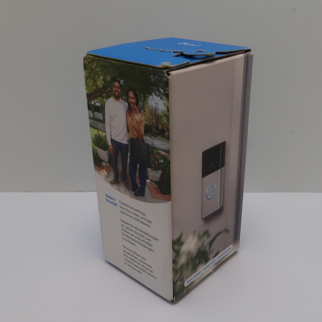 Ring Battery Video Doorbell  | Nieuw in doos, Niet ingevuld, Nieuw, Niet ingevuld, Niet ingevuld