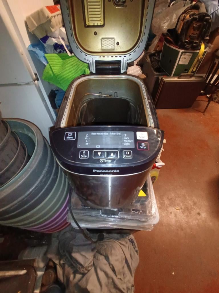 Brood bak machine van Panasonic, Ophalen, Gebruikt