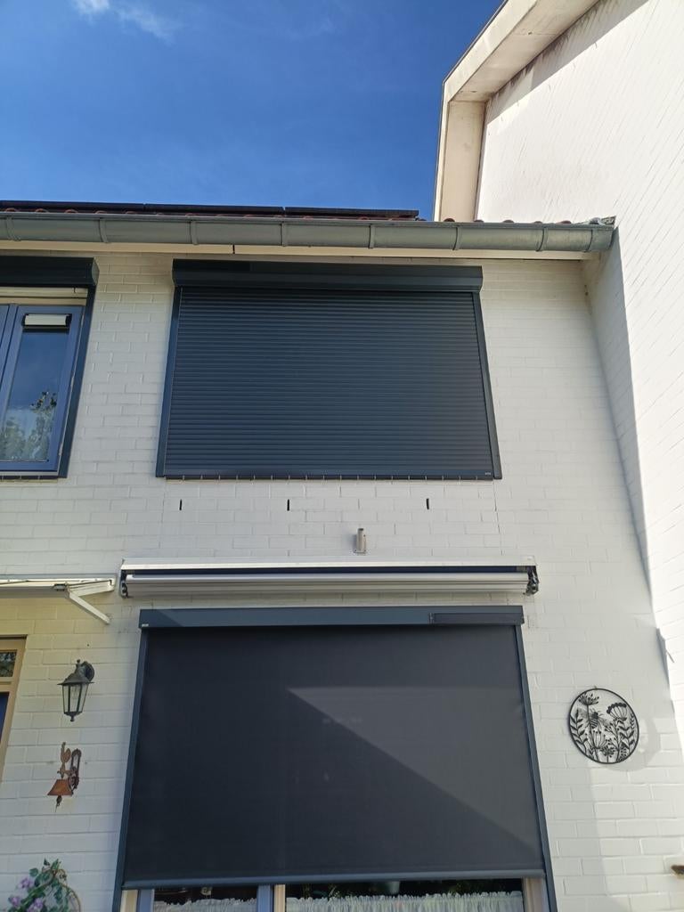 Sunmaster rolluik, solar, 227x165 cm, antraciet, Ophalen, Zo goed als nieuw, 150 tot 200 cm