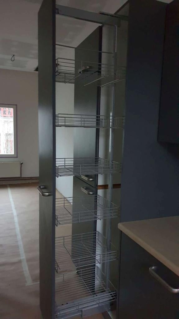 Kolomkast, apotheekkast, geleiders, 6 inhangbodems, perfekt!, Ophalen of Verzenden, 25 tot 50 cm, 50 tot 100 cm, Minder dan 100 cm