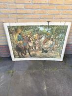 Vintage schoolplaat, Ophalen, Geschiedenis