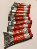 10 tubes Talens rode acryl verf 12 ml. voor 5 euro., Ophalen of Verzenden, Nieuw, Acrylverf
