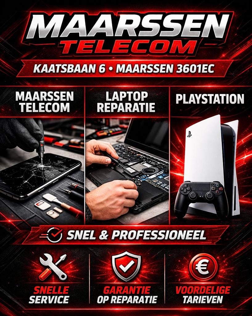 iPhone 16 Plus Reparatie, Ophalen of Verzenden