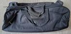 Luxe reistas / dufflebag Delsey met trekstang & wieltjes 73l, Blauw, Ophalen of Verzenden, 60 tot 80 cm, Wieltjes
