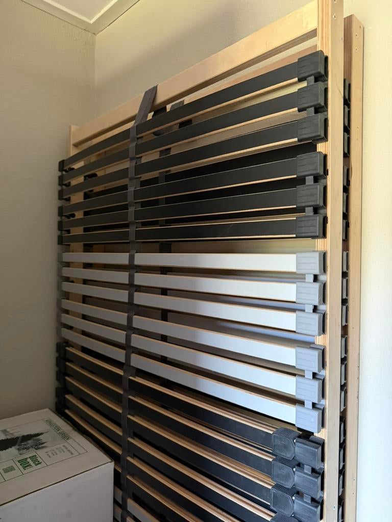 2x Ikea lattenbodem 80x200, Huis en Inrichting, Slaapkamer | Matrassen en Bedbodems, Ophalen, Tweepersoons, Zo goed als nieuw