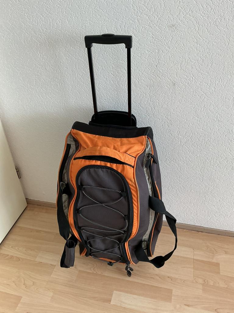 Samsonite roltas, Sieraden, Tassen en Uiterlijk, Tassen | Reistassen en Weekendtassen, Gebruikt, Oranje, 60 tot 80 cm, 30 cm of meer