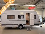 Dethleffs C'Joy 460 LE +mover+luifel+fietsendrager, Caravans en Kamperen, Caravans, Standaardzit, Bedrijf, Dethleffs, 5 tot 6 meter