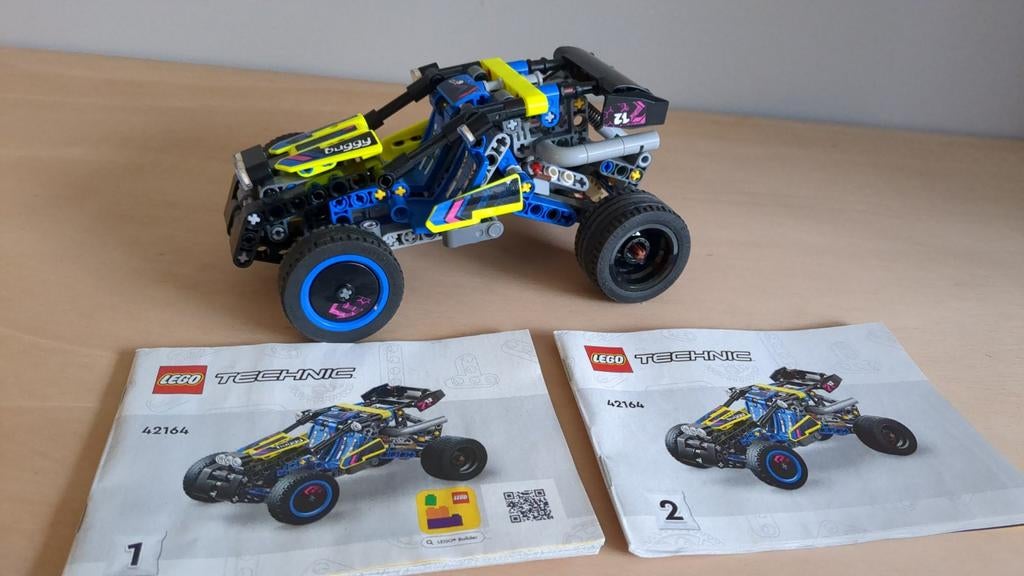 LEGO Technic Buggy met vering en bouwinstructie (42164), Ophalen, Zo goed als nieuw, Complete set, Lego