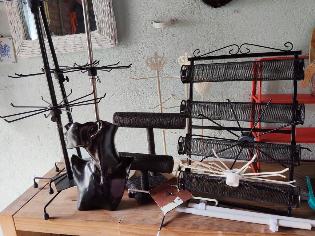 Lot sieraden displays standaards, Ophalen of Verzenden, Gebruikt, Overige typen