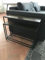 Pols Potten bijzettafels, Gebruikt, Metaal of Aluminium, 55 tot 75 cm, Rechthoekig