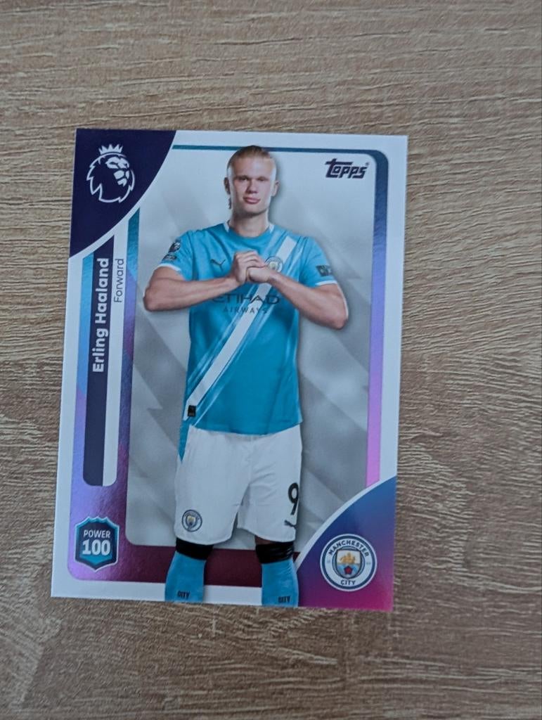 Erling Haaland Topps Premier League Debut Edition, Ophalen of Verzenden, Nieuw, Buitenlandse clubs, Spelerskaart