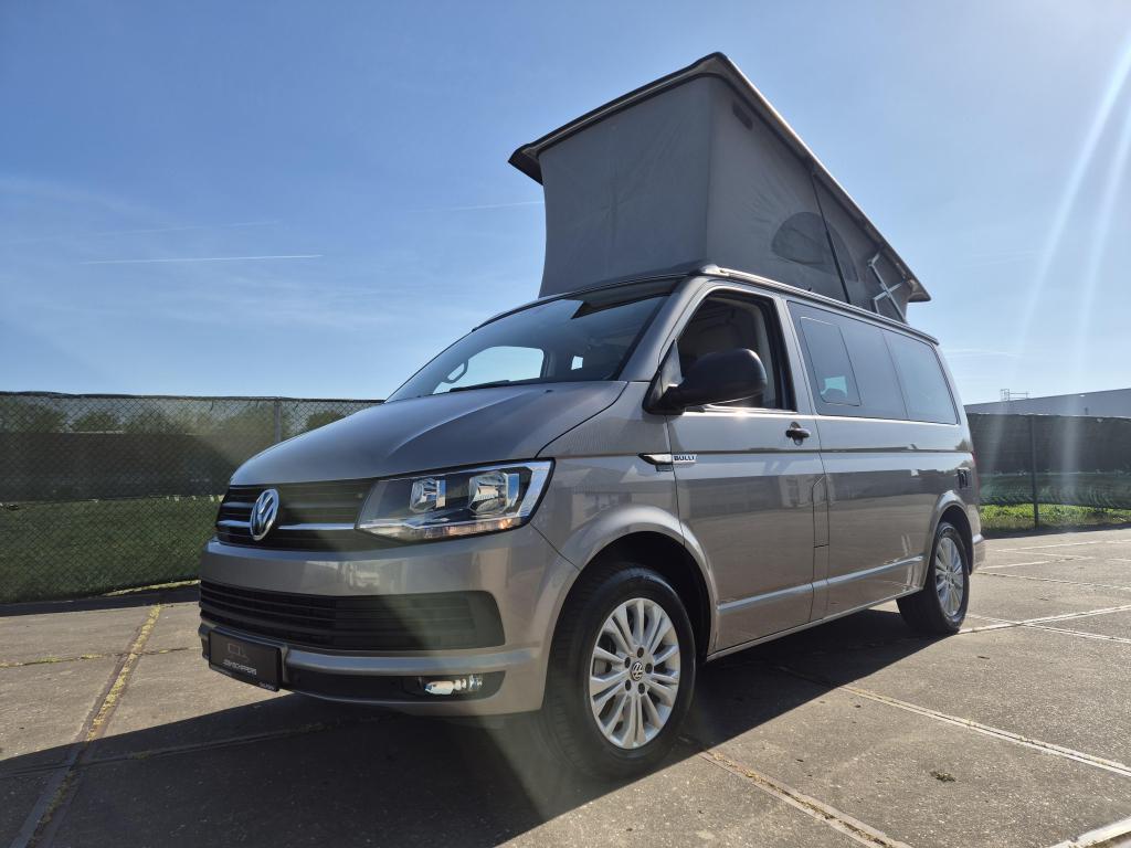 Vw T6 California 2.0TDI DSG Airco Hefdak camper 2017, Caravans en Kamperen, Campers, Automaat, Buscamper of Camperbus, Airbags
