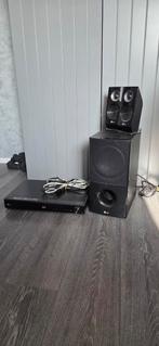 LG HX521 Blu-ray Home Cinema Set met 2.1 Geluid, Gebruikt, 2.1-systeem, Blu-ray-speler, 70 watt of meer