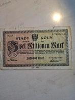 2 Miljoen Mark biljet 1923 - Stadt Köln, Ophalen of Verzenden