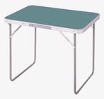 Sunnydays campingtafel - aluminium - opvouwbaar blau, Caravans en Kamperen, Kampeermeubelen, Ophalen of Verzenden, Zo goed als nieuw