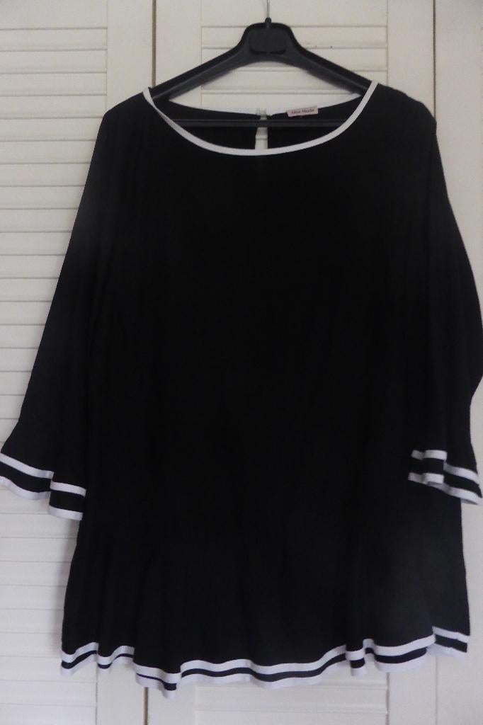Elegante top van Alba moda, Maat 38/40 (M), Zwart, Ophalen of Verzenden, Zo goed als nieuw