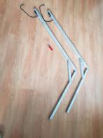 Setje rvs Davits voor achter de motorboot., Ophalen, Gebruikt