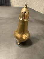 Geel koperen, of bronzen zoutvaatje, poedersuiker vaatje, Ophalen of Verzenden, Brons