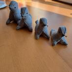 Vilten zeehondenfamilie, Ophalen of Verzenden, Nieuw, Figuurtje(s), Wolvilt