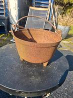 heksenpot gietijzer, Ophalen, Gebruikt