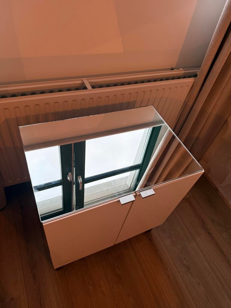 Spiegel - 60x40 cm, Huis en Inrichting, Badkamer | Badkamermeubels, Ophalen, Gebruikt, 50 tot 100 cm, Minder dan 25 cm