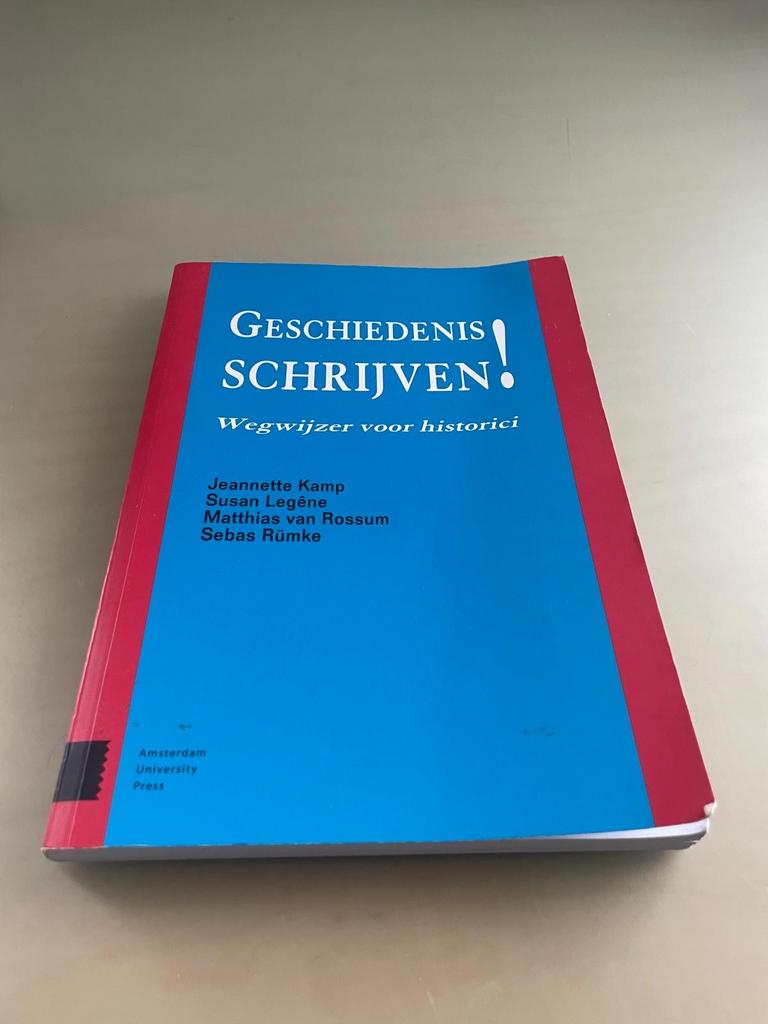Geschiedenis Schrijven! Wegwijzer voor historici, Boeken, Ophalen, Gamma, Gelezen, HBO