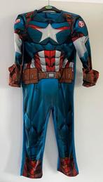 Verkleedpak en nerf & schild Captain America, Ophalen of Verzenden, Zo goed als nieuw, 110 t/m 116, Jongen of Meisje