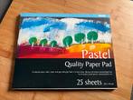 Panduro Pastel papierblok - 24 vellen, Ophalen of Verzenden, Nieuw, Papier, Schets- of Tekenboek