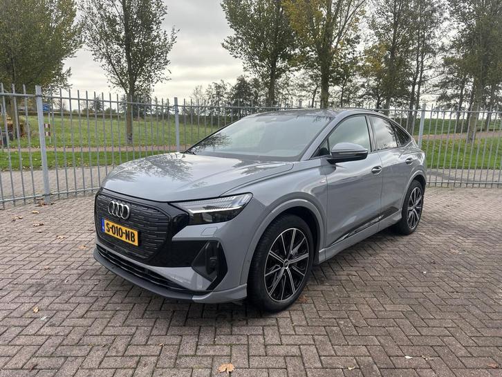Audi Q4 Sportback e-tron 40 S edition 77 kWh (bj 2023), Auto diversen, Schadeauto's, Audi, Automaat, Elektrisch, SUV of Terreinwagen