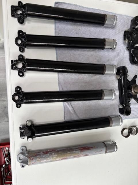 Triumph voorvork onderdelen, Motoren, Ophalen of Verzenden, Gebruikt