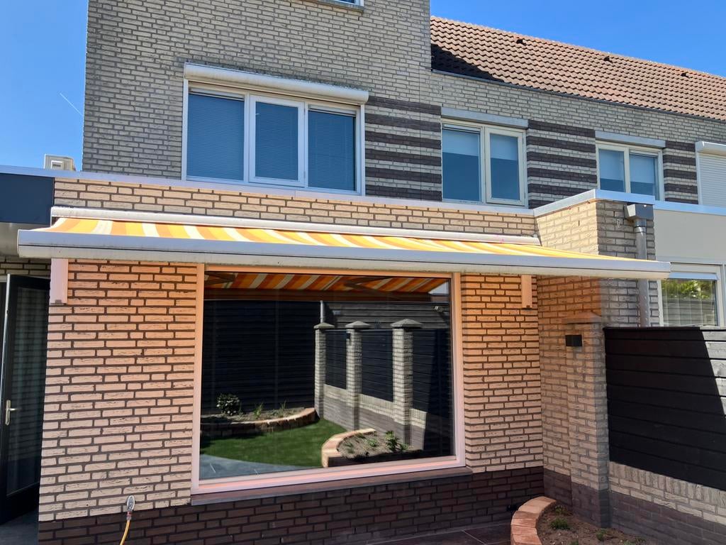 Zonnescherm verano, Tuin en Terras, Ophalen, Gebruikt, Elektrisch, 250 cm tot 450 cm