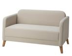 Ikea LINANÄS Sofa, Ophalen, 2-seater sofa, Vissle beige, Minder dan 75 cm, Tweepersoons