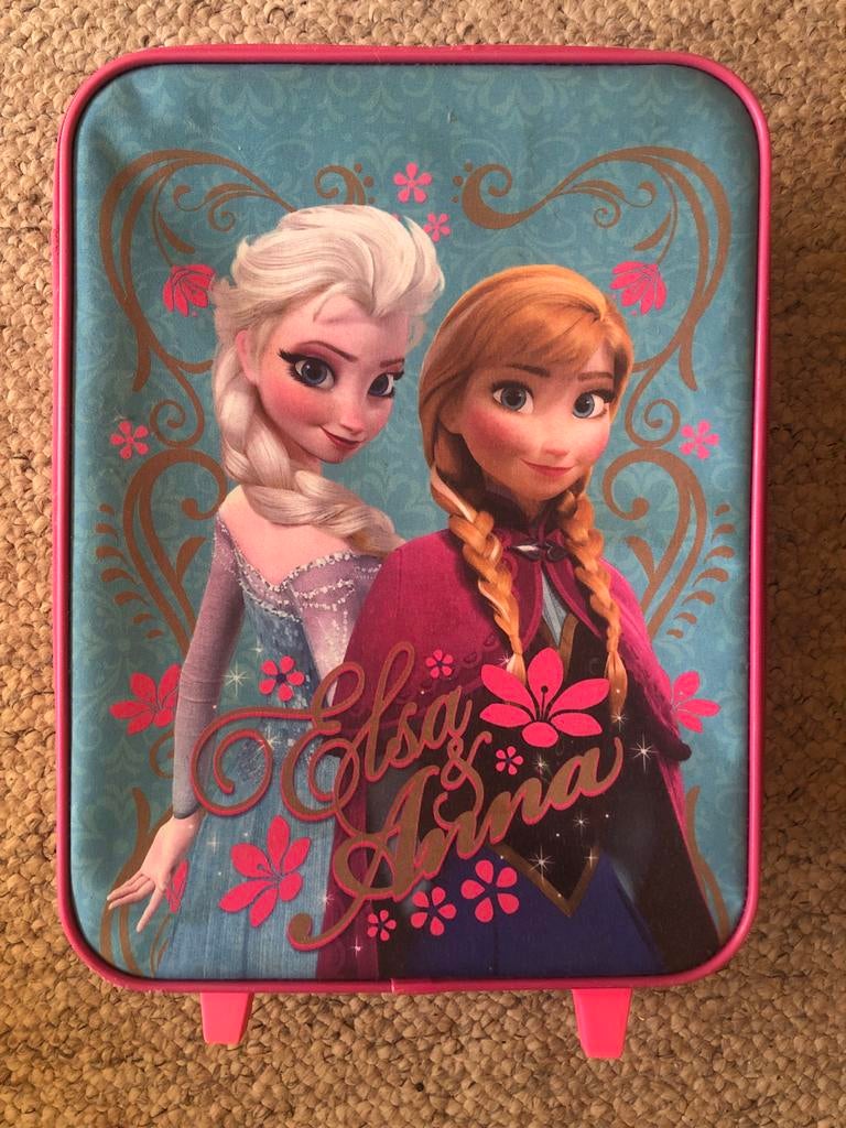 Disney Frozen Elsa & Anna Kinderkoffer, Ophalen, Gebruikt