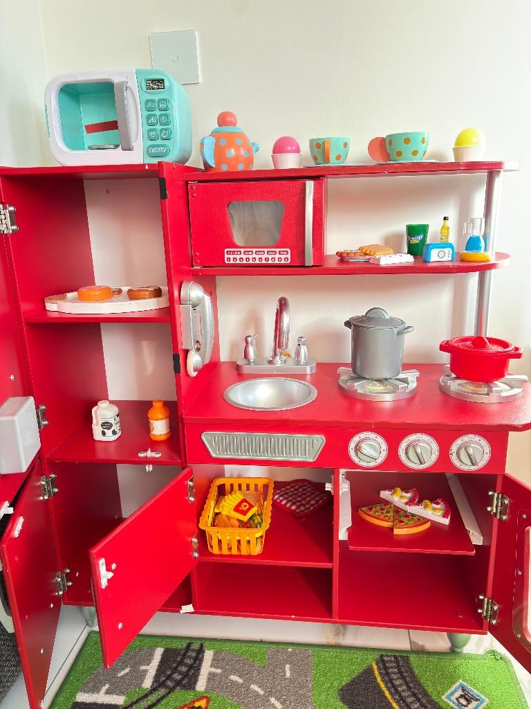 Speelkeuken, Ophalen, Gebruikt, Hout, Speelkeuken