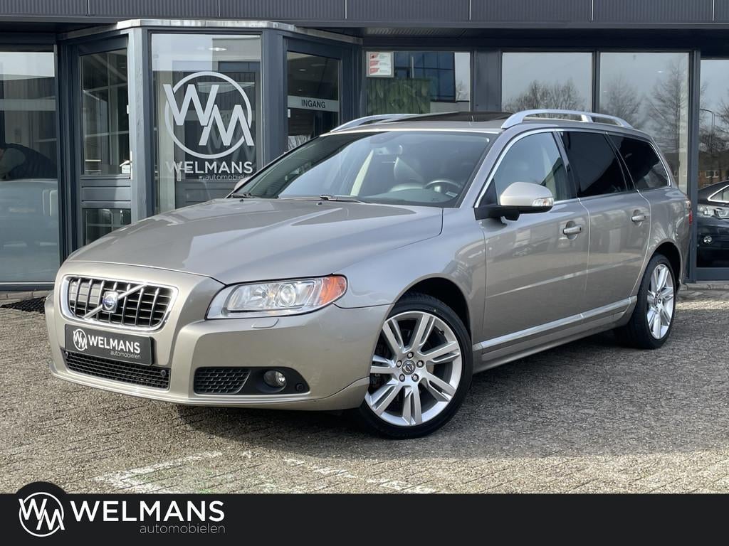 Volvo V70 3.0 T6 AWD Summum Schuifdak | Navi | ACC | 18 inch, Auto's, Volvo, Automaat, Gebruikt, 1714 kg, Vierwielaandrijving